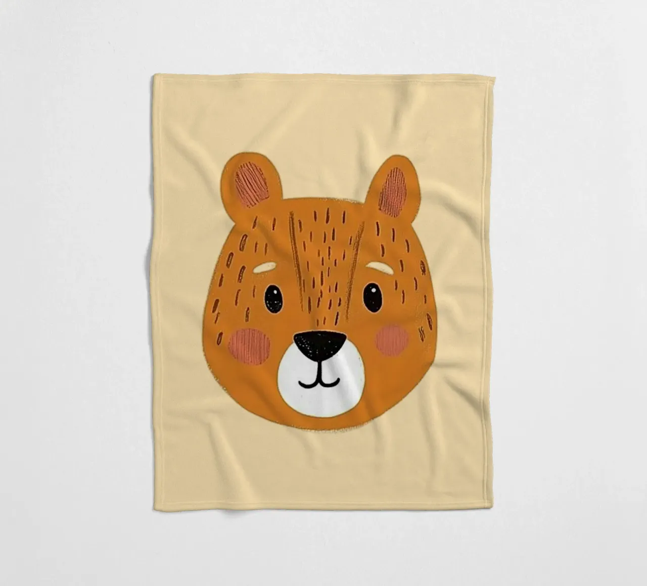 Rawr coperta in pile da we line studio - design