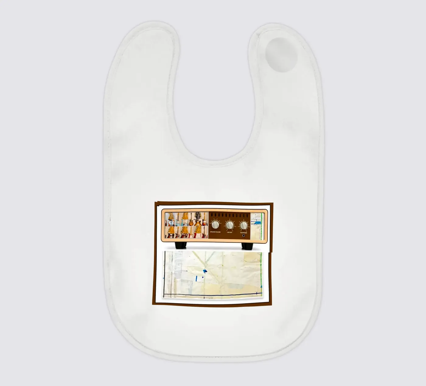 Attenuator baby bib by fortrart