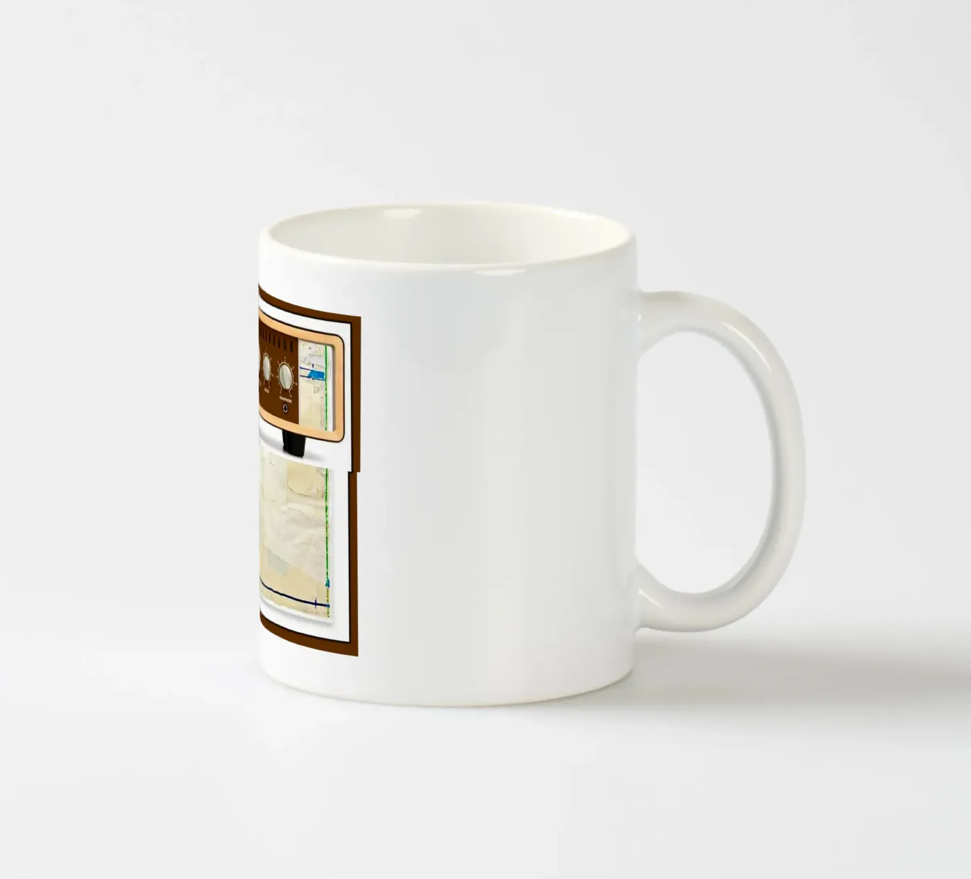 Attenuator ceramic mug by fortrart