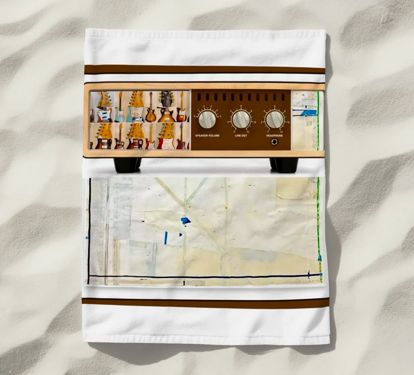 Attenuator strandhanddoek van fortrart