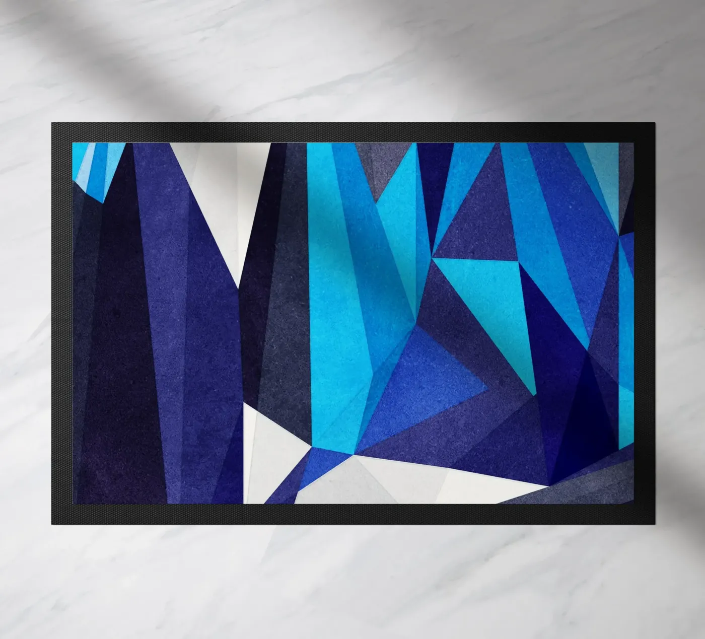 The Blue deurmat van Abstract Joy