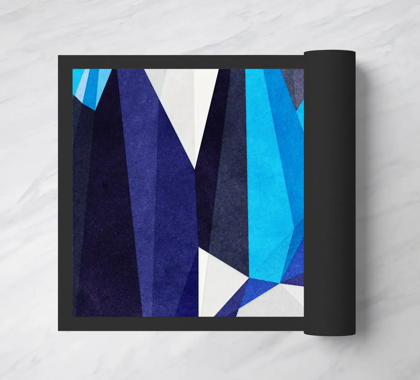 The Blue deurmat van Abstract Joy