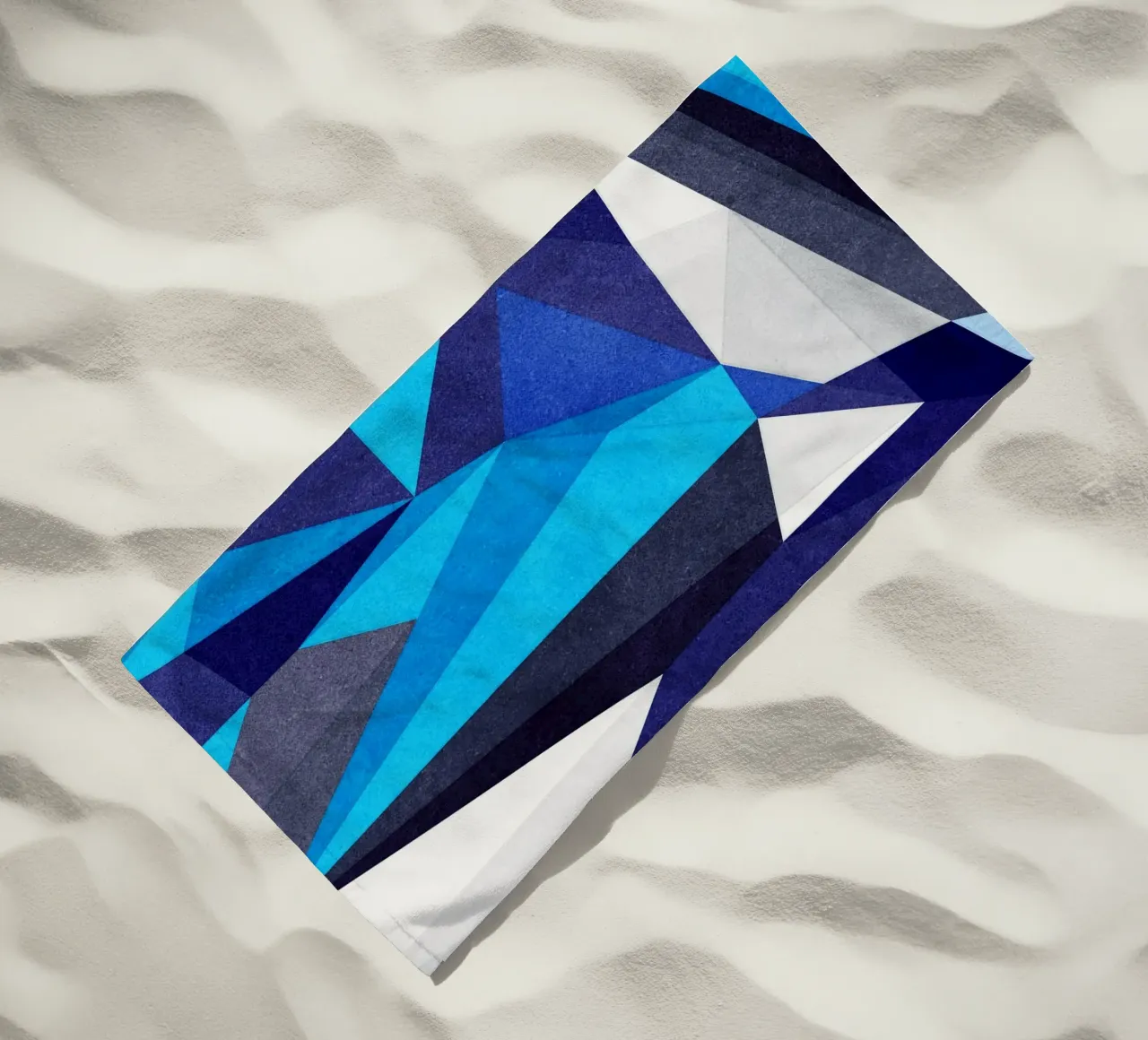 The Blue telo mare da Abstract 888