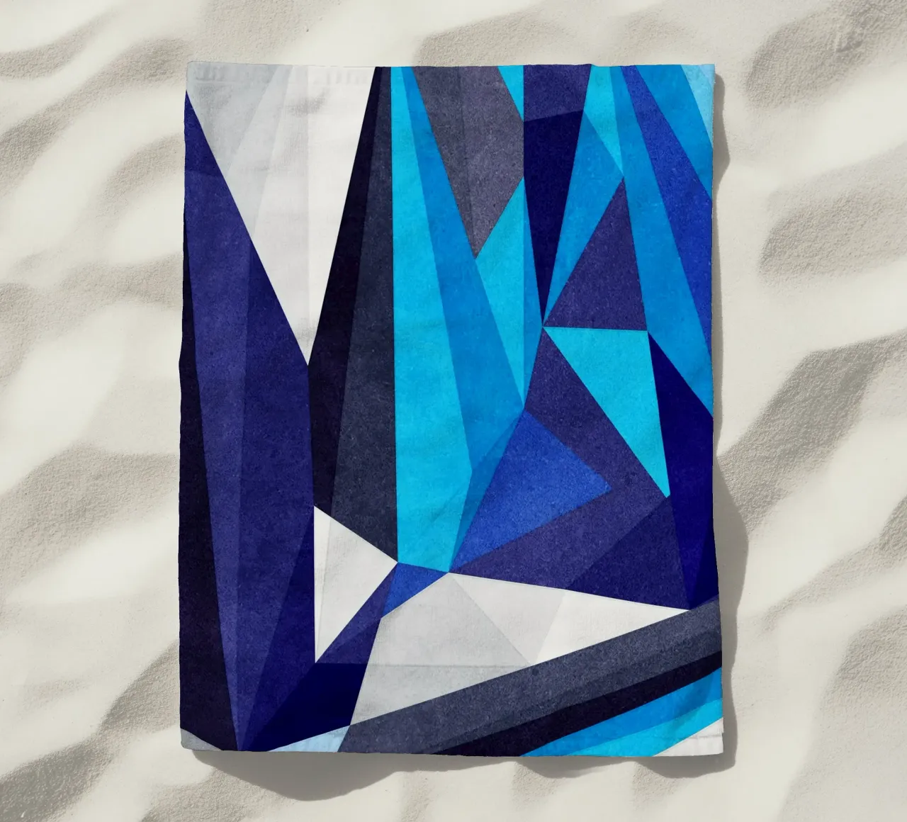 The Blue telo mare da Abstract 888