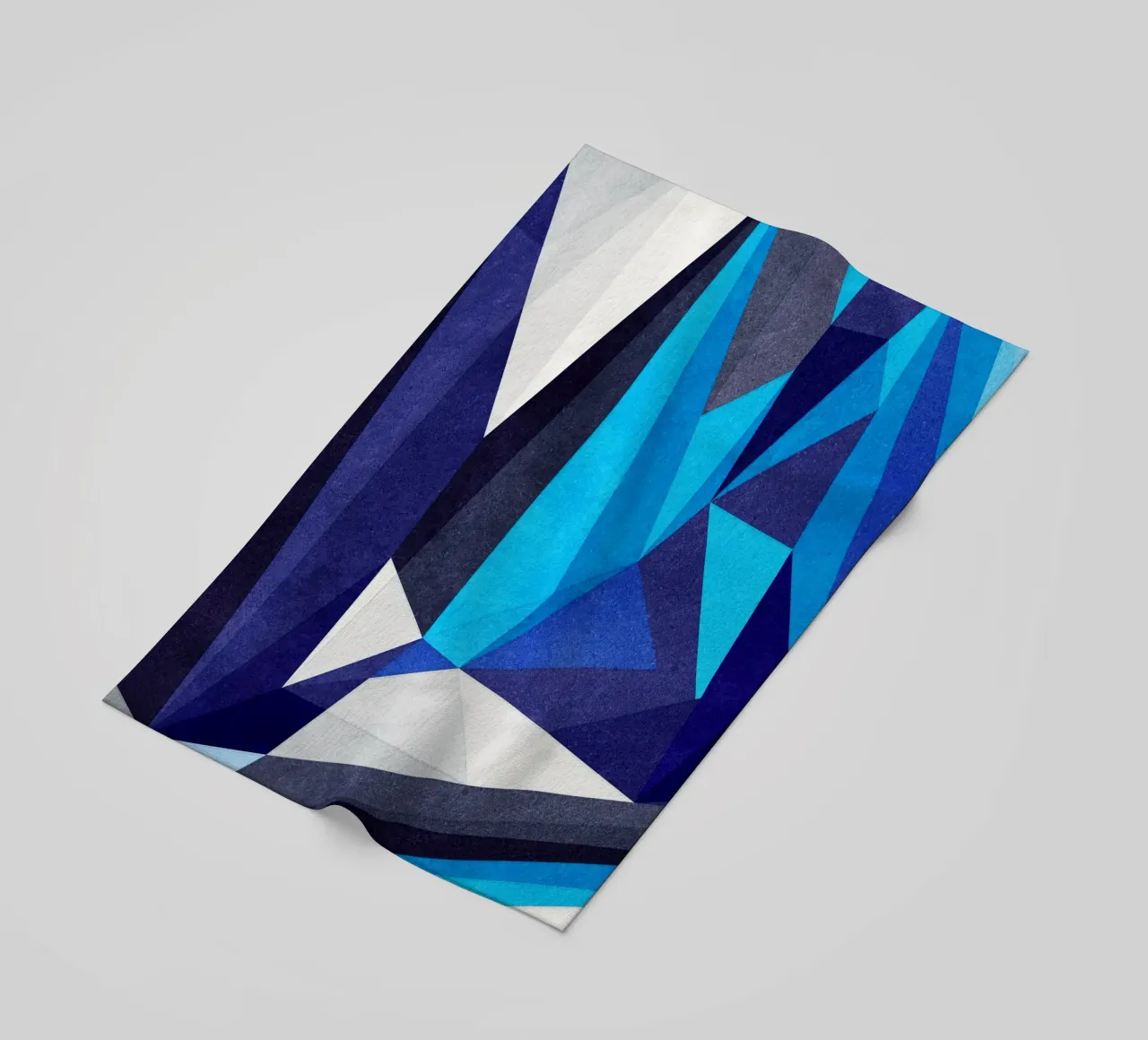 The Blue telo mare da Abstract 888