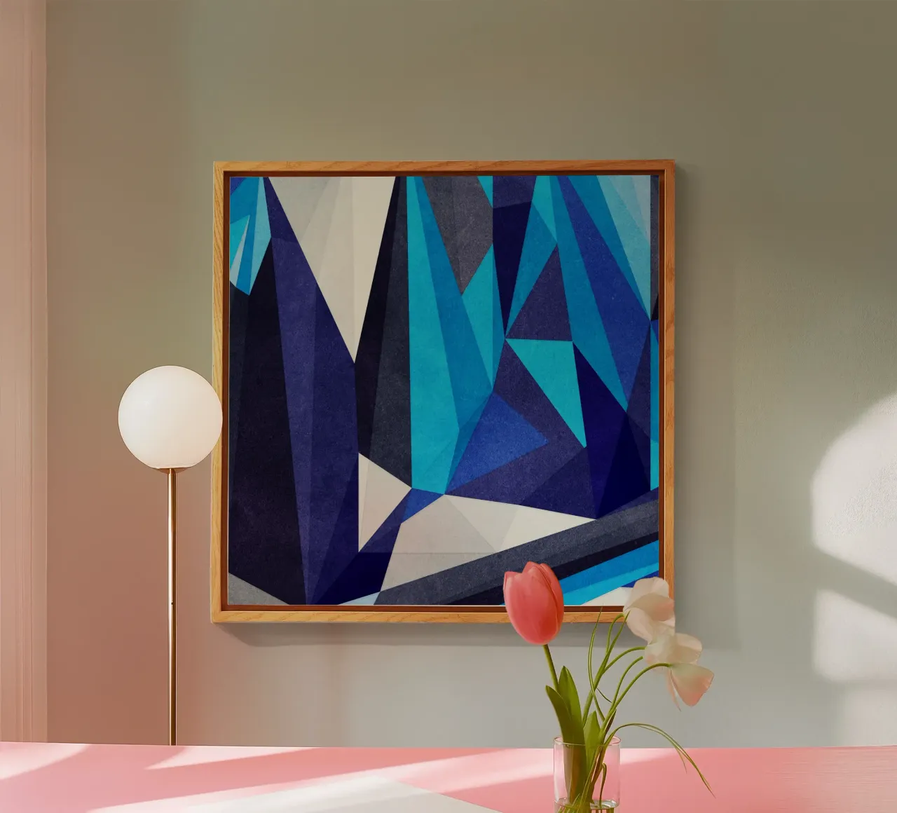 Il blu plexiglass da Abstract 888