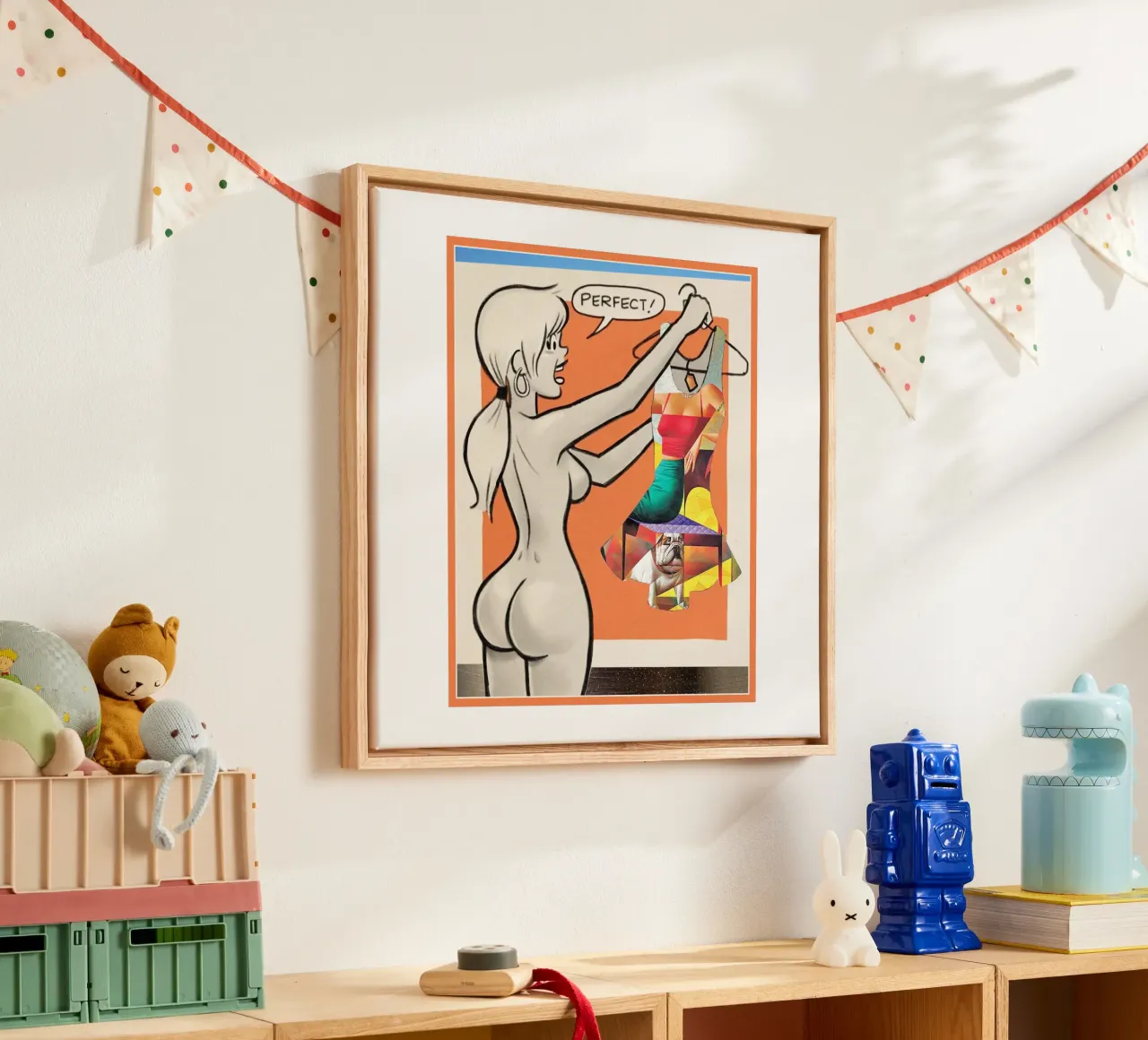 Perfect! tela con Cornice a cassetta da fortrart