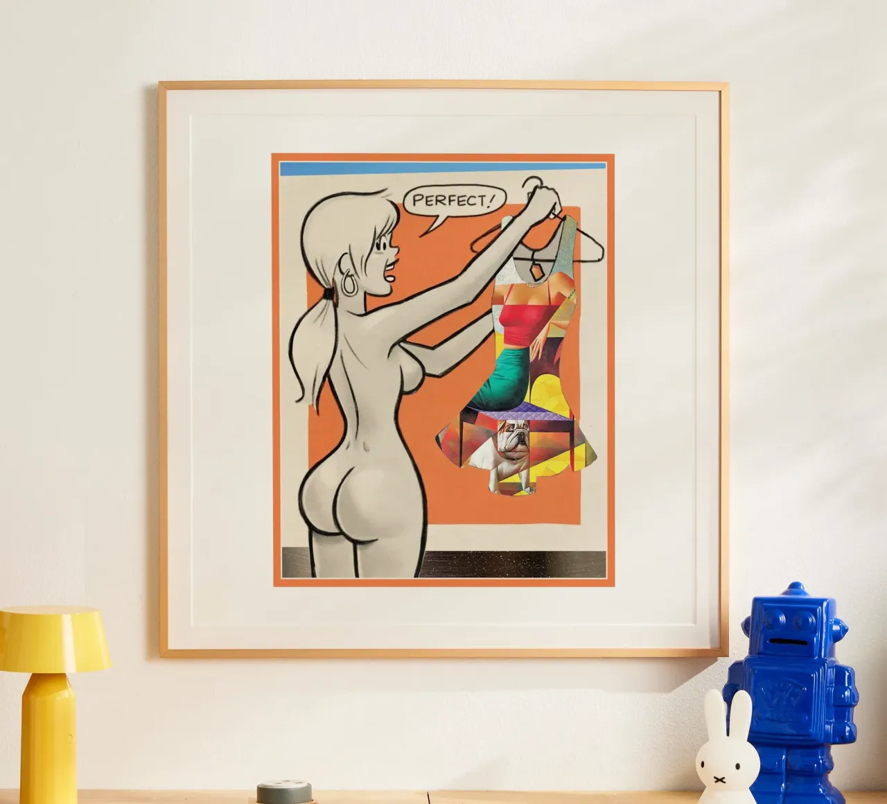 Perfect! poster con telaio in alluminio da fortrart