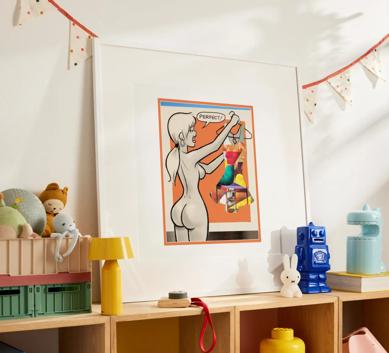 Perfect! poster con telaio in alluminio da fortrart