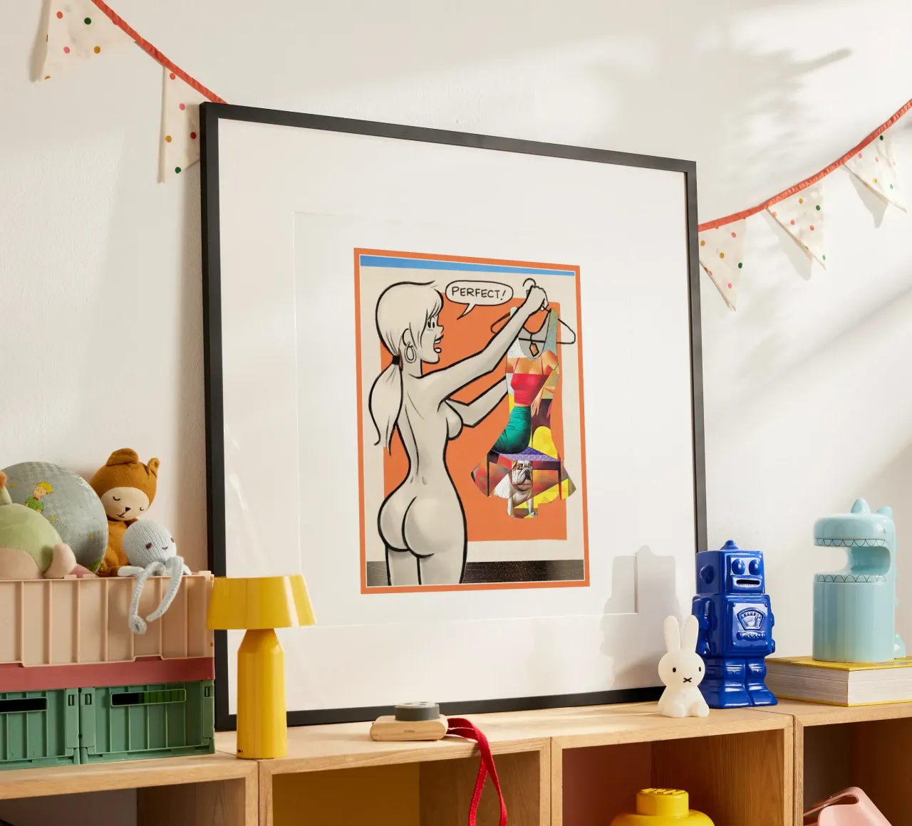 Perfect! poster con telaio in alluminio da fortrart