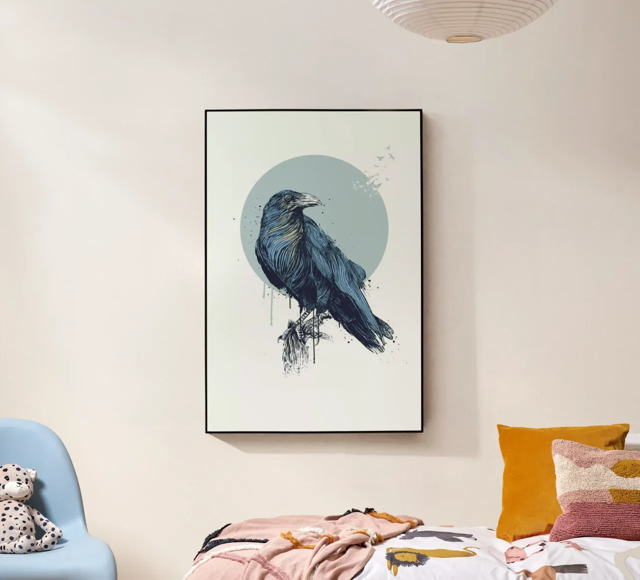 Blue Crow plexiglass da Balazs Solti