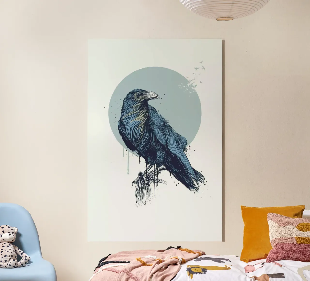 Blue Crow plexiglass da Balazs Solti