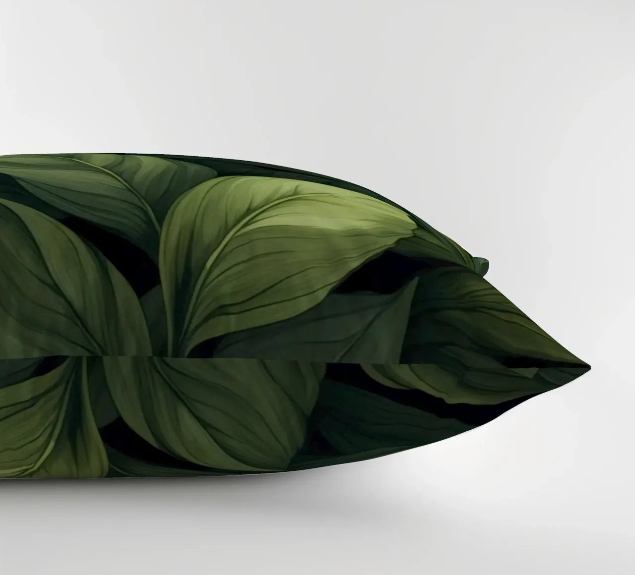 Giardino verde di serenità e calma con foglie rigogliose cuscino da Andrea Haase Modern Home