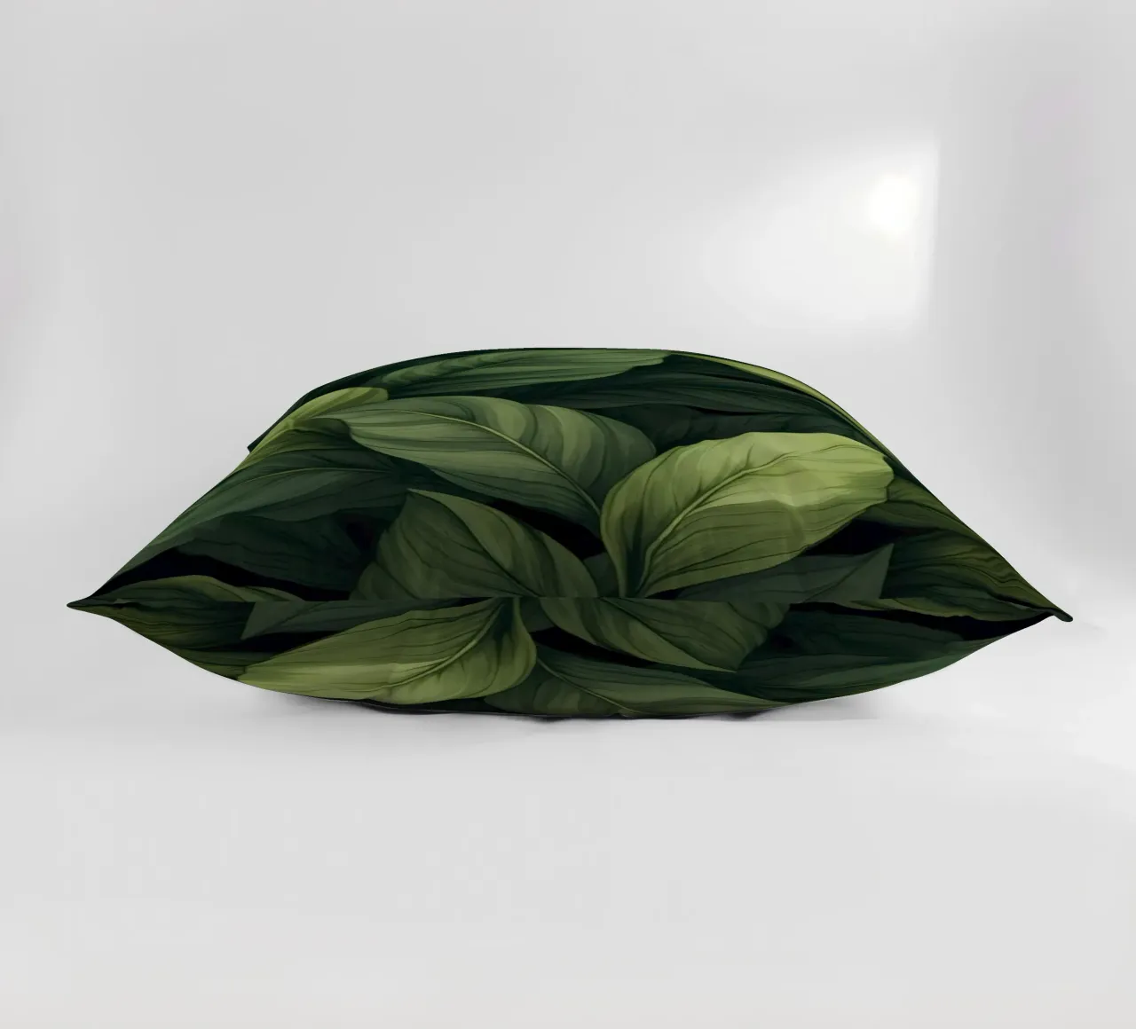 Giardino verde di serenità e calma con foglie rigogliose cuscino da Andrea Haase Modern Home