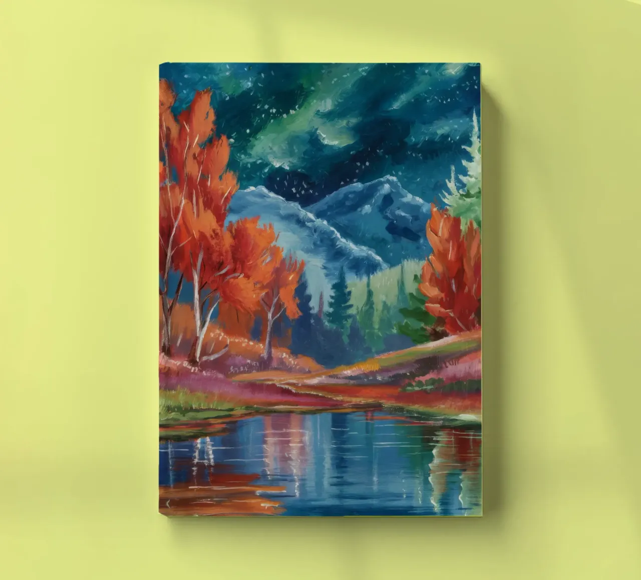 Starlit Forest Pool notebook by Solestice Strokes