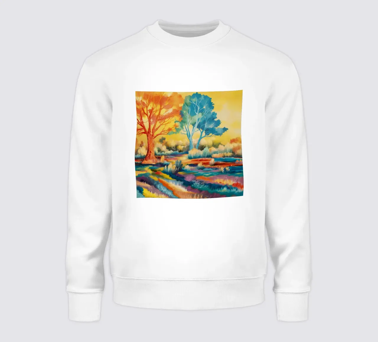 Campi di sinfonia di colori felpa da Solestice Strokes