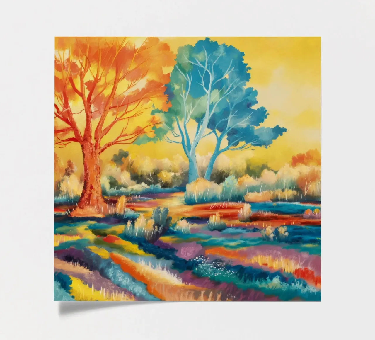 Color Symphony Fields sticker sheet by Solestice Strokes