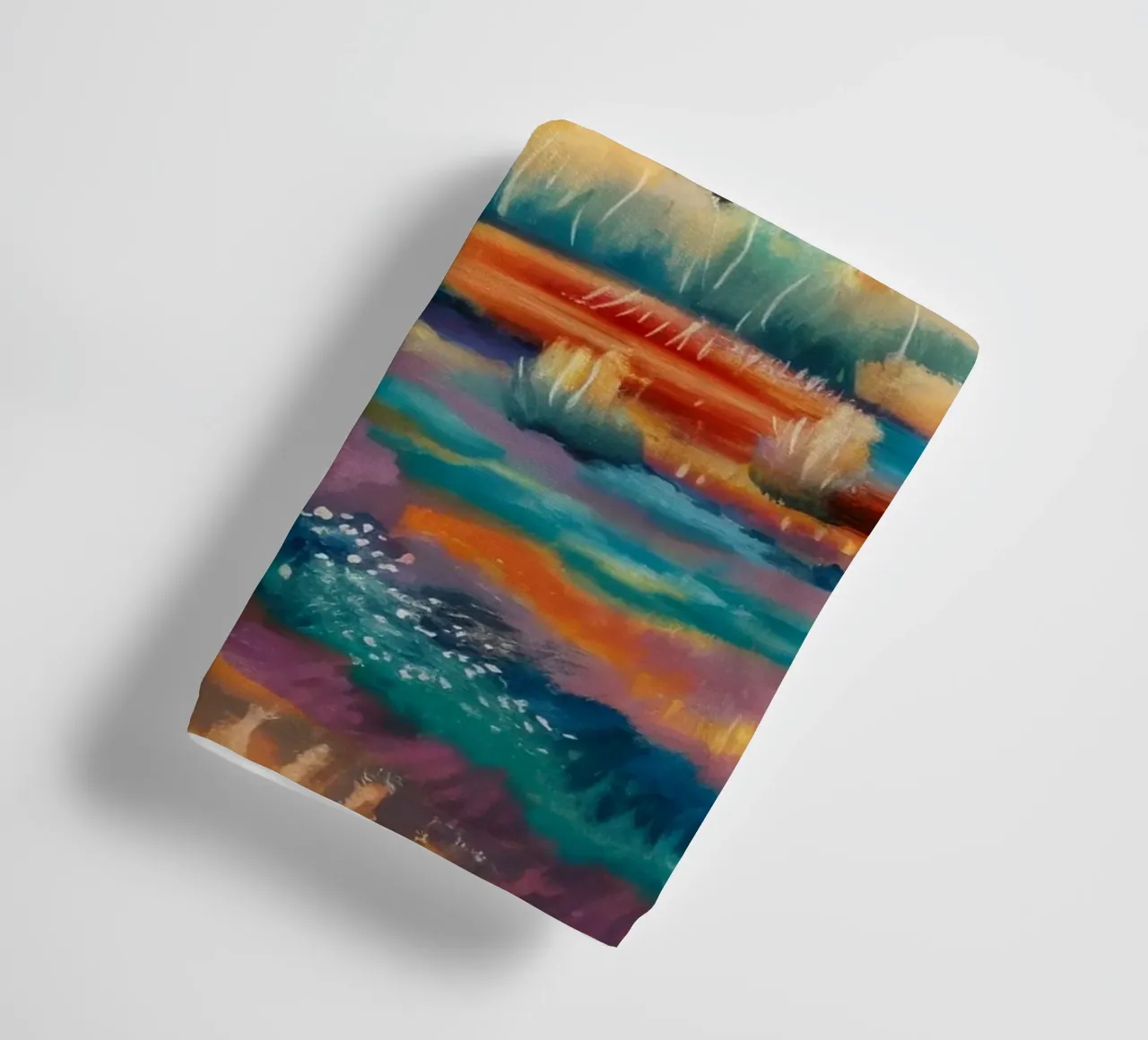 Color Symphony Fields towel by Solestice Strokes