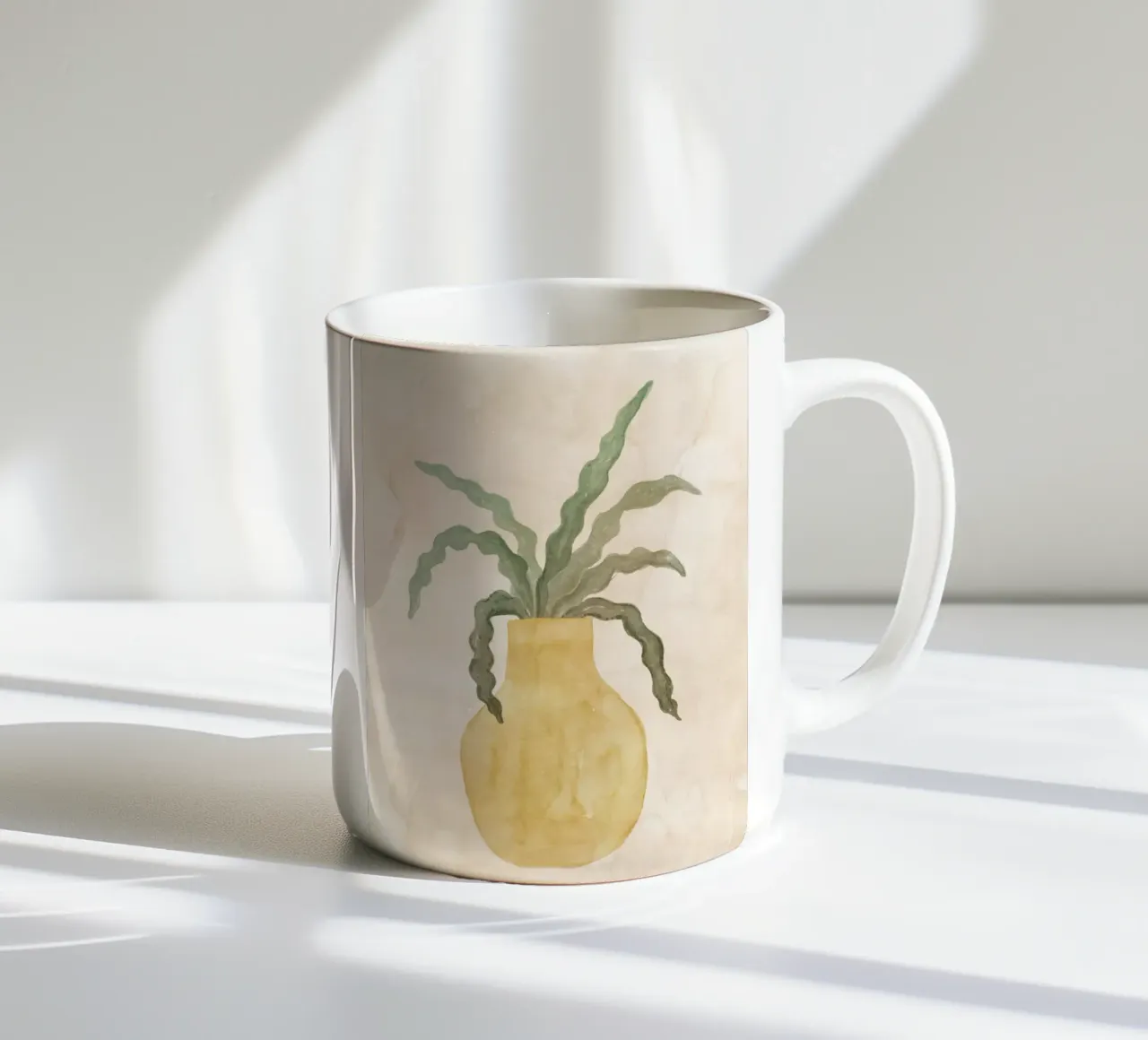 Le piante nº 3 tazza in ceramica da NouveauPrints