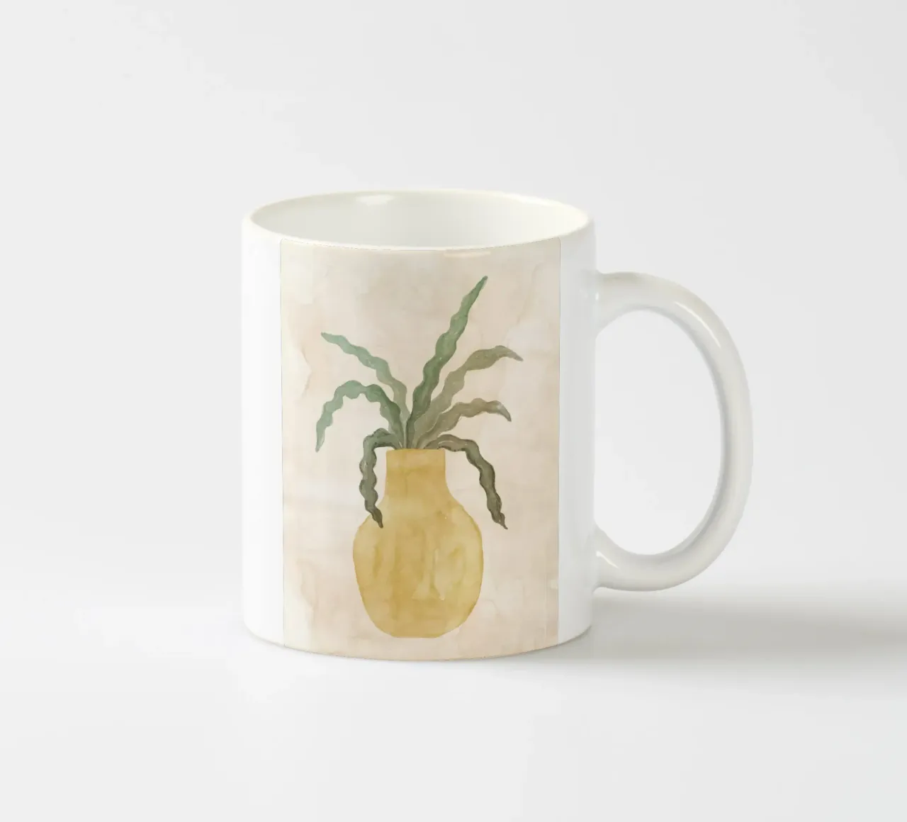 Le piante nº 3 tazza in ceramica da NouveauPrints