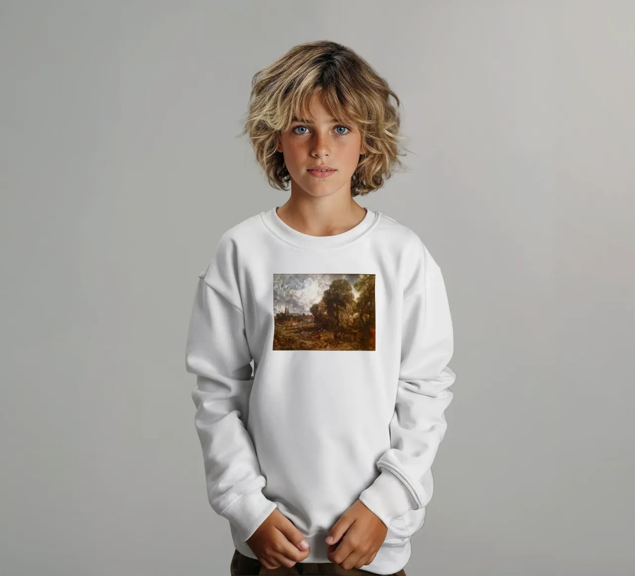 John Constable Kunst Kinder Sweatshirt von Brooke
