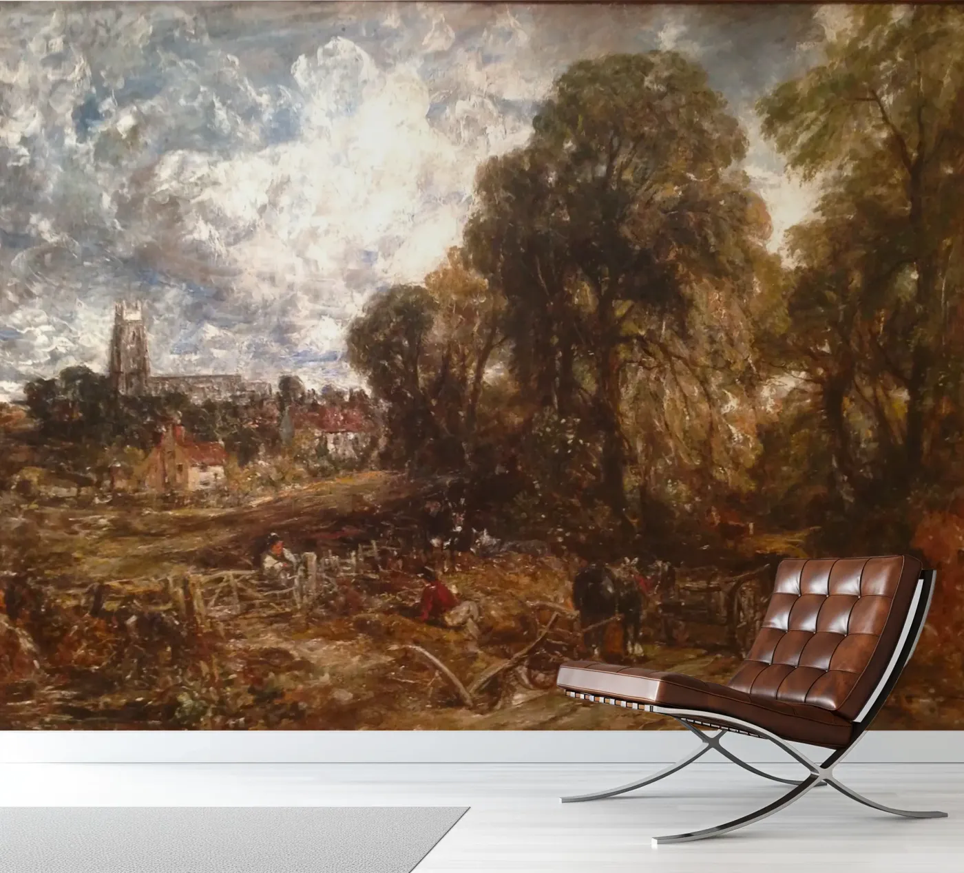 John Constable Kunst fotobehang van Brooke