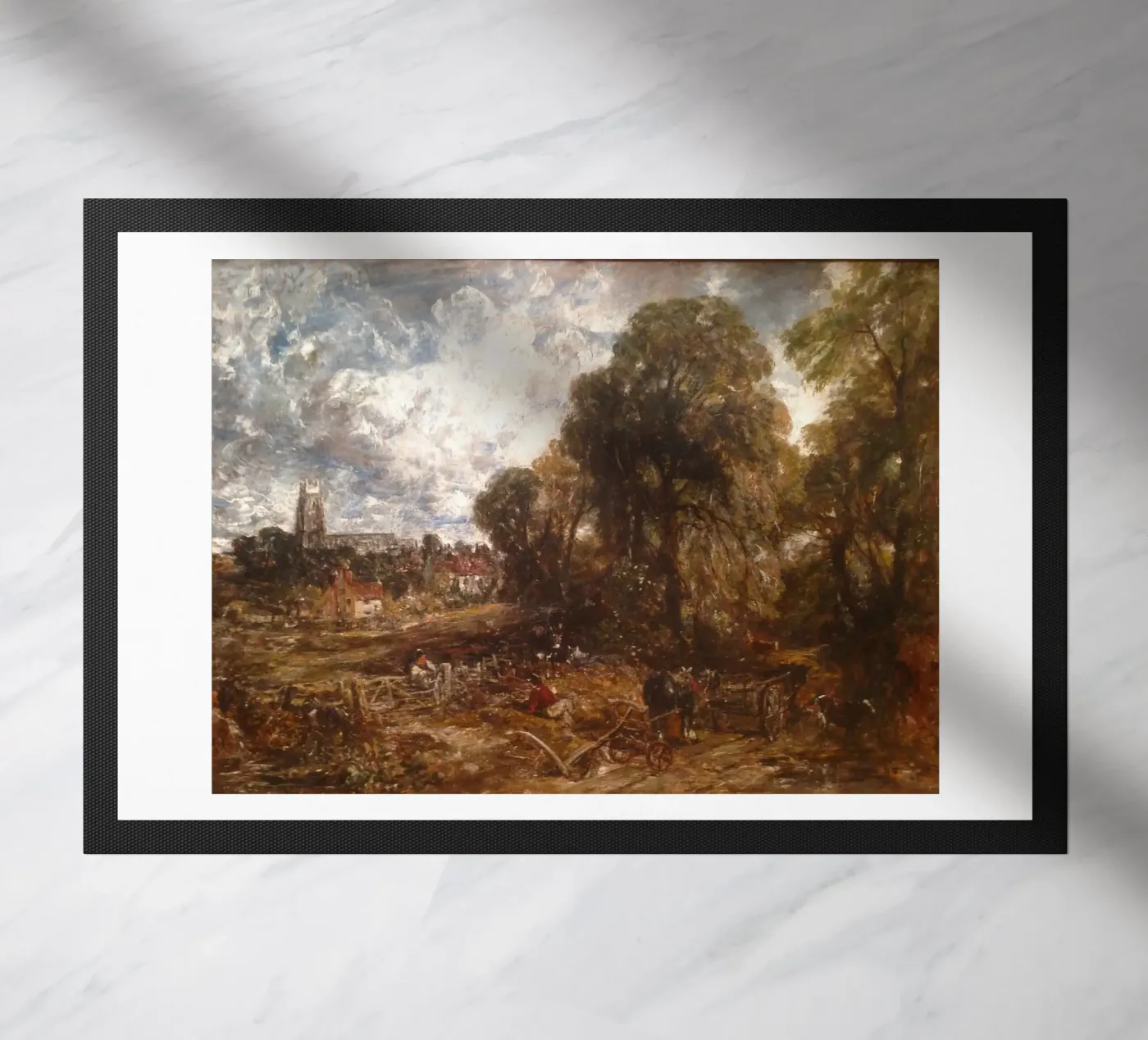 John Constable Art Fußmatte von Brooke