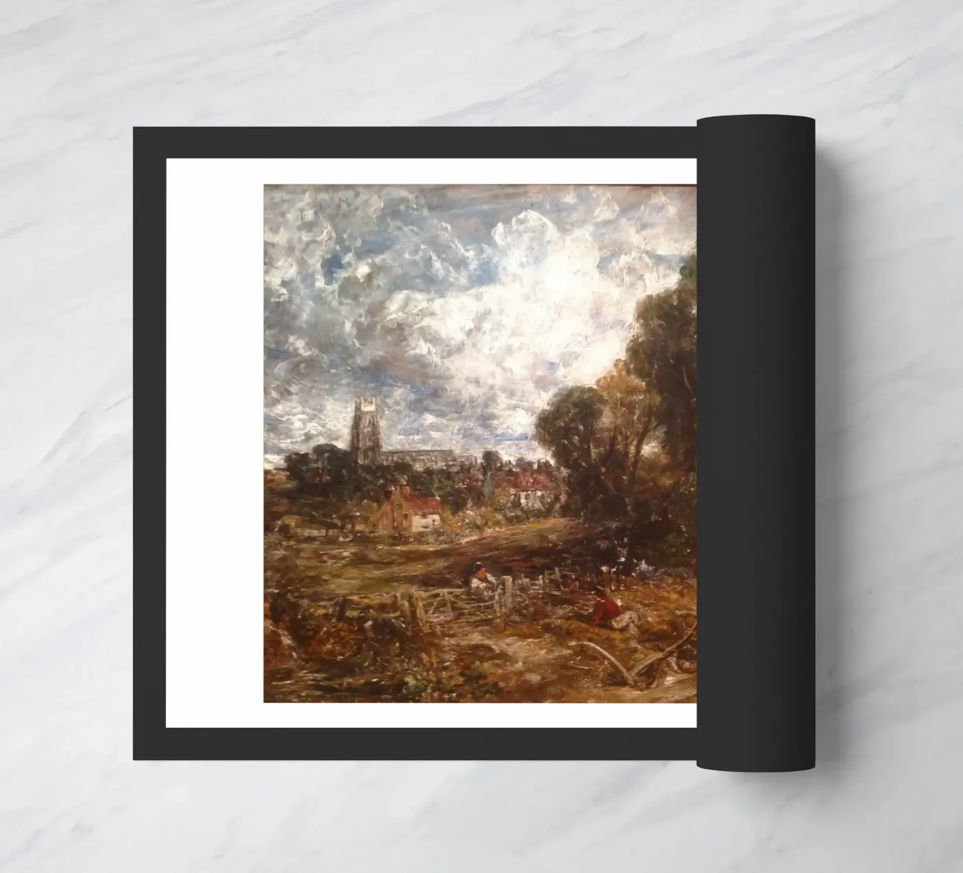 John Constable Art Fußmatte von Brooke