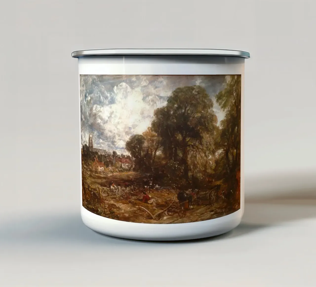 John Constable Arte tazza in smalto da Brooke