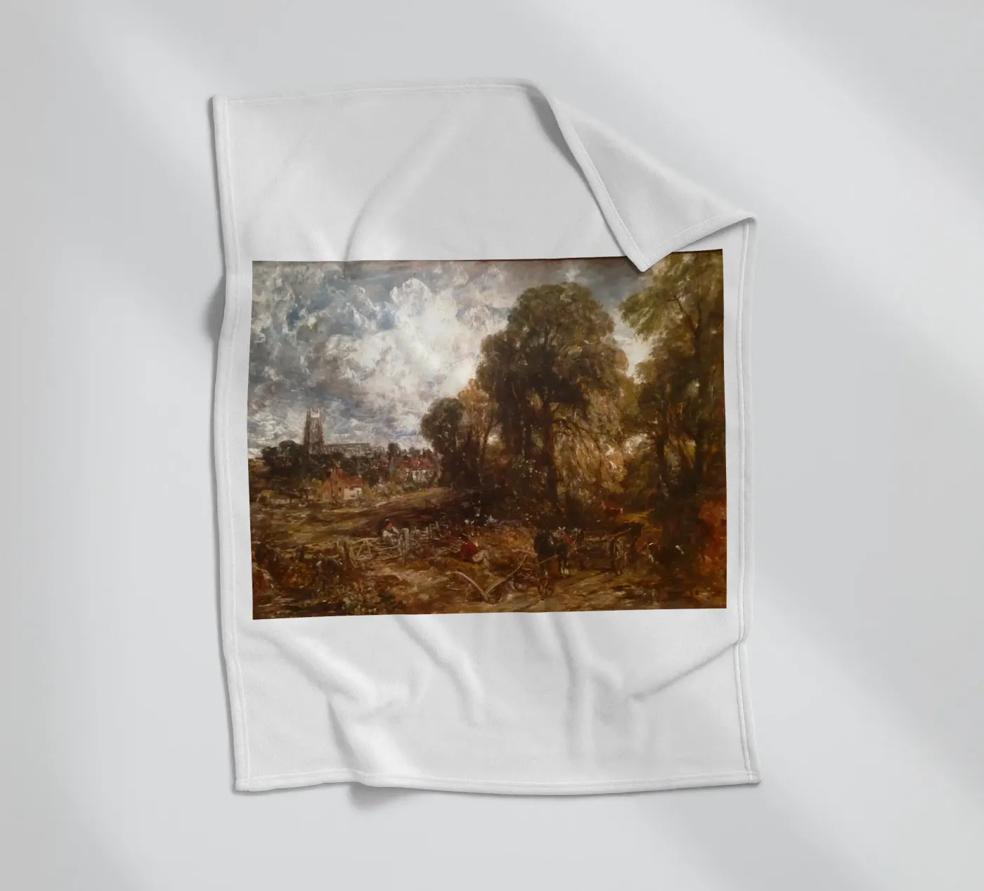 John Constable Kunst Fleecedecke von Brooke