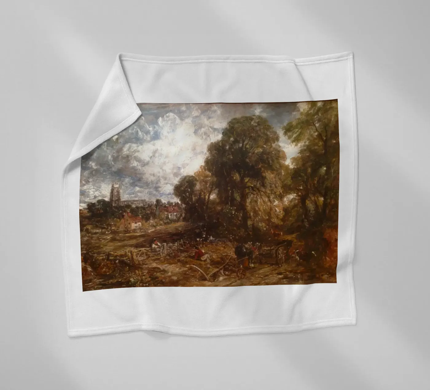 John Constable Kunst Fleecedecke von Brooke