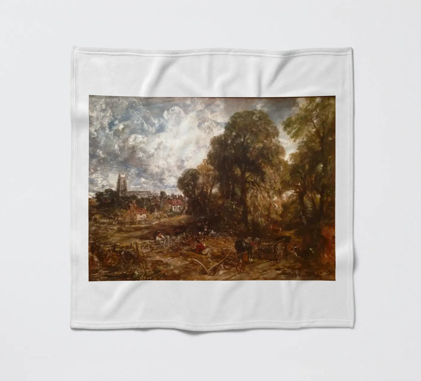 John Constable Kunst Fleecedecke von Brooke