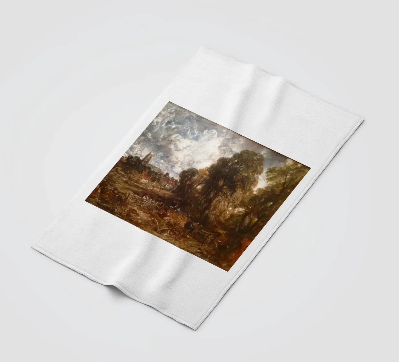 John Constable Kunst Fleecedecke von Brooke