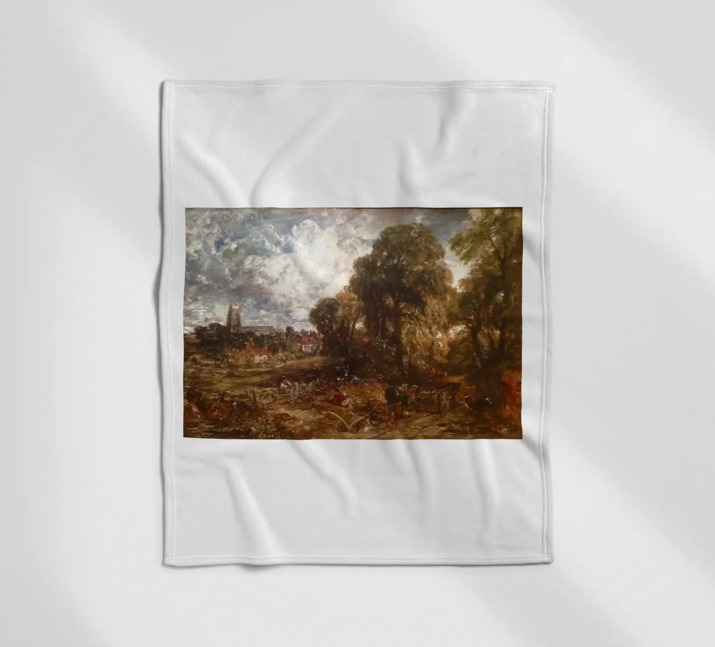 John Constable Kunst Fleecedecke von Brooke