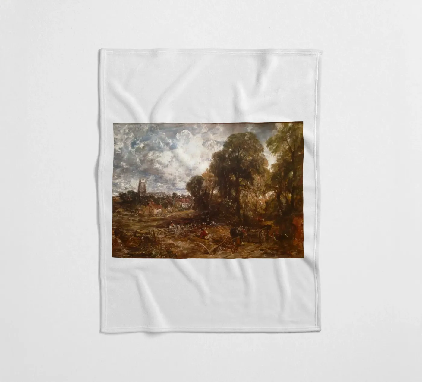 John Constable Kunst Fleecedecke von Brooke