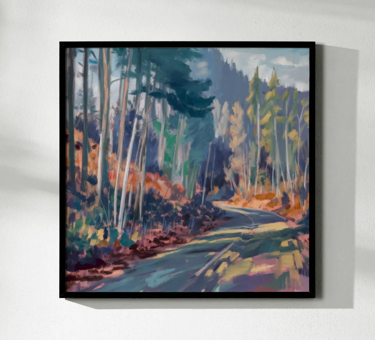 Path Beyond Pines hahnemühle by Solestice Strokes