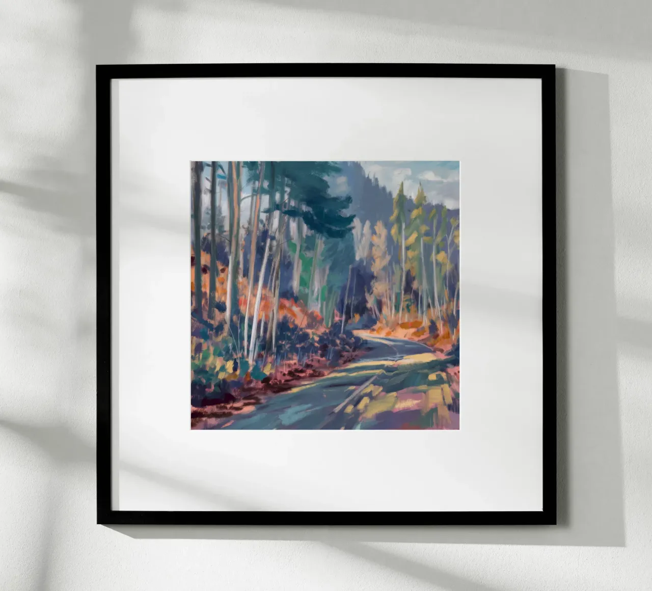 Path Beyond Pines hahnemühle by Solestice Strokes