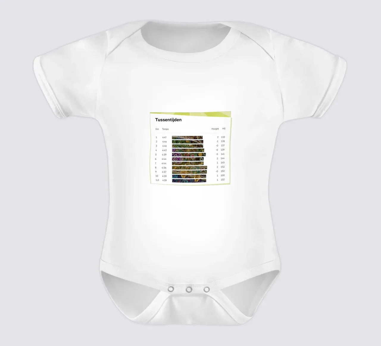 LapTimes body neonato maniche corte da fortrart