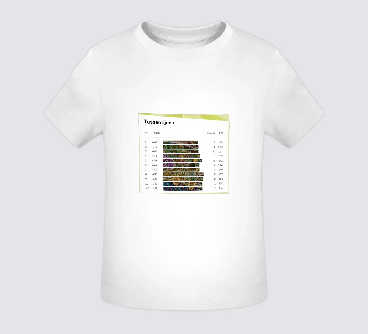 LapTimes camiseta de bebé de fortrart
