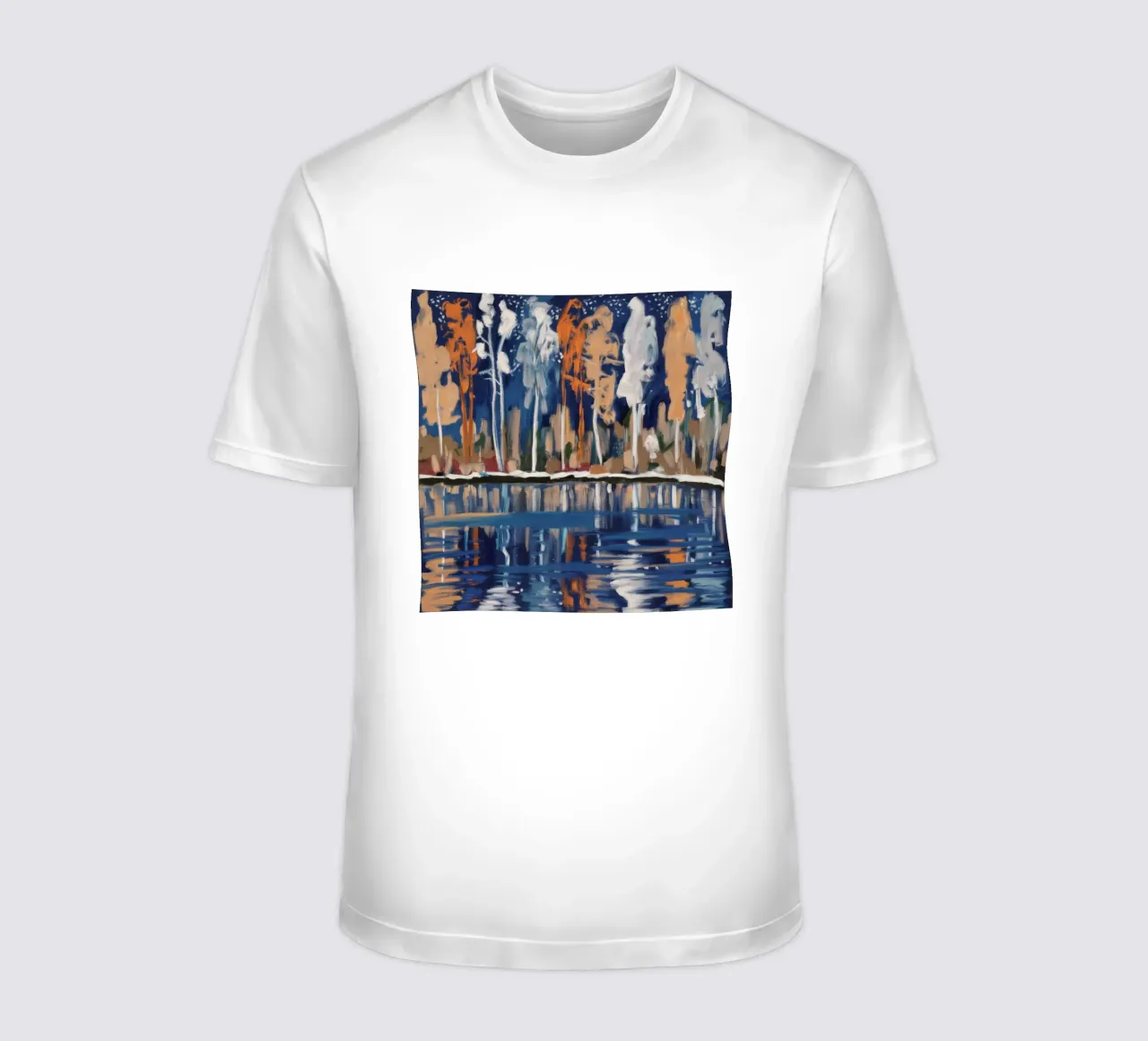 Riflessi di betulla t-shirt da Solestice Strokes