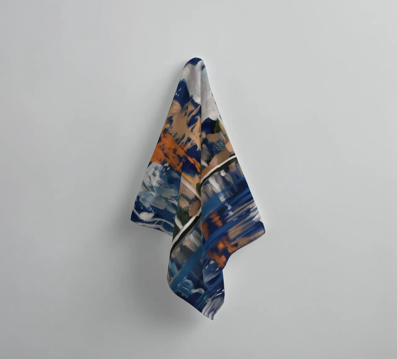 Reflections In Birch towel by Solestice Strokes