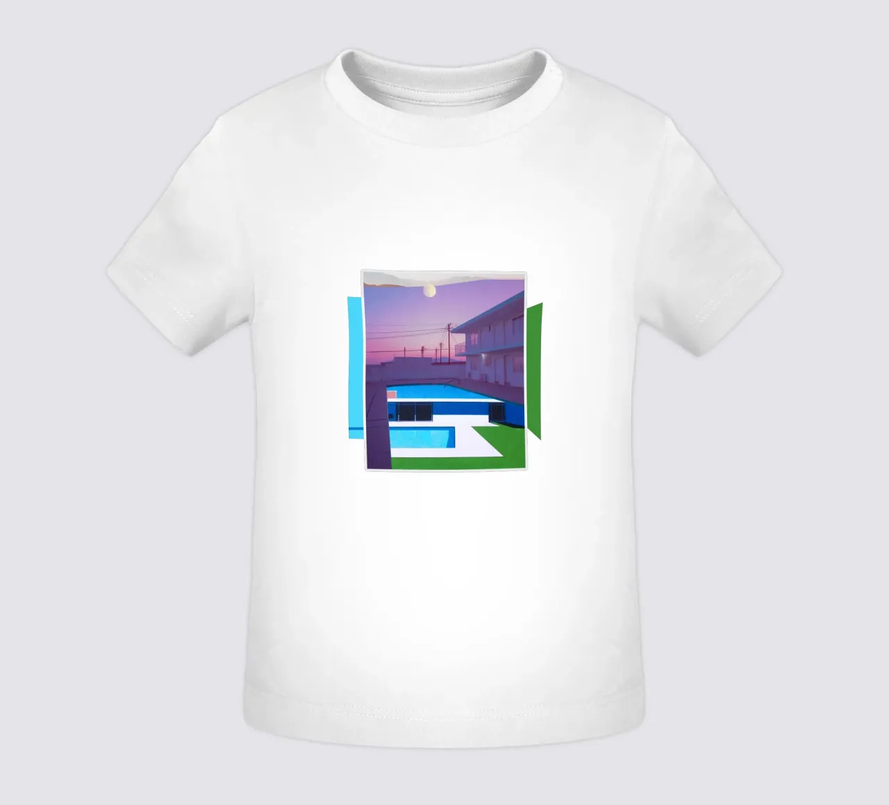 Swimming pool maglietta neonato da fortrart
