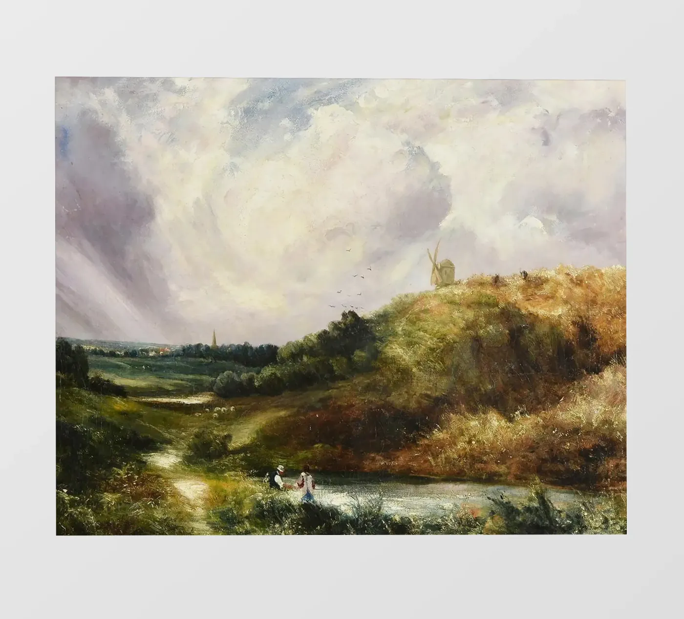 John Constable Kunst fotobehang van Brooke