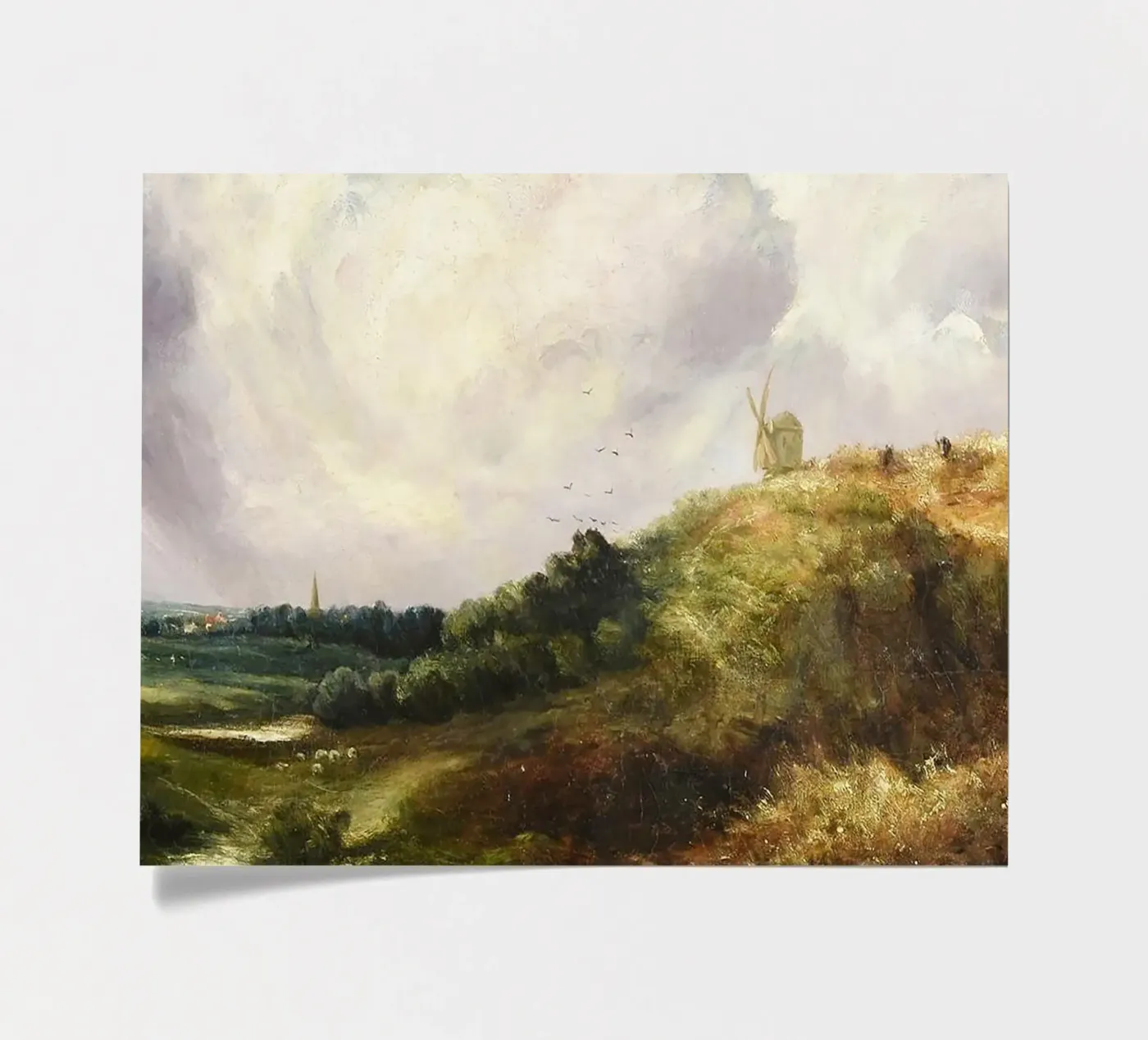 John Constable Art sticker sheet by Brooke