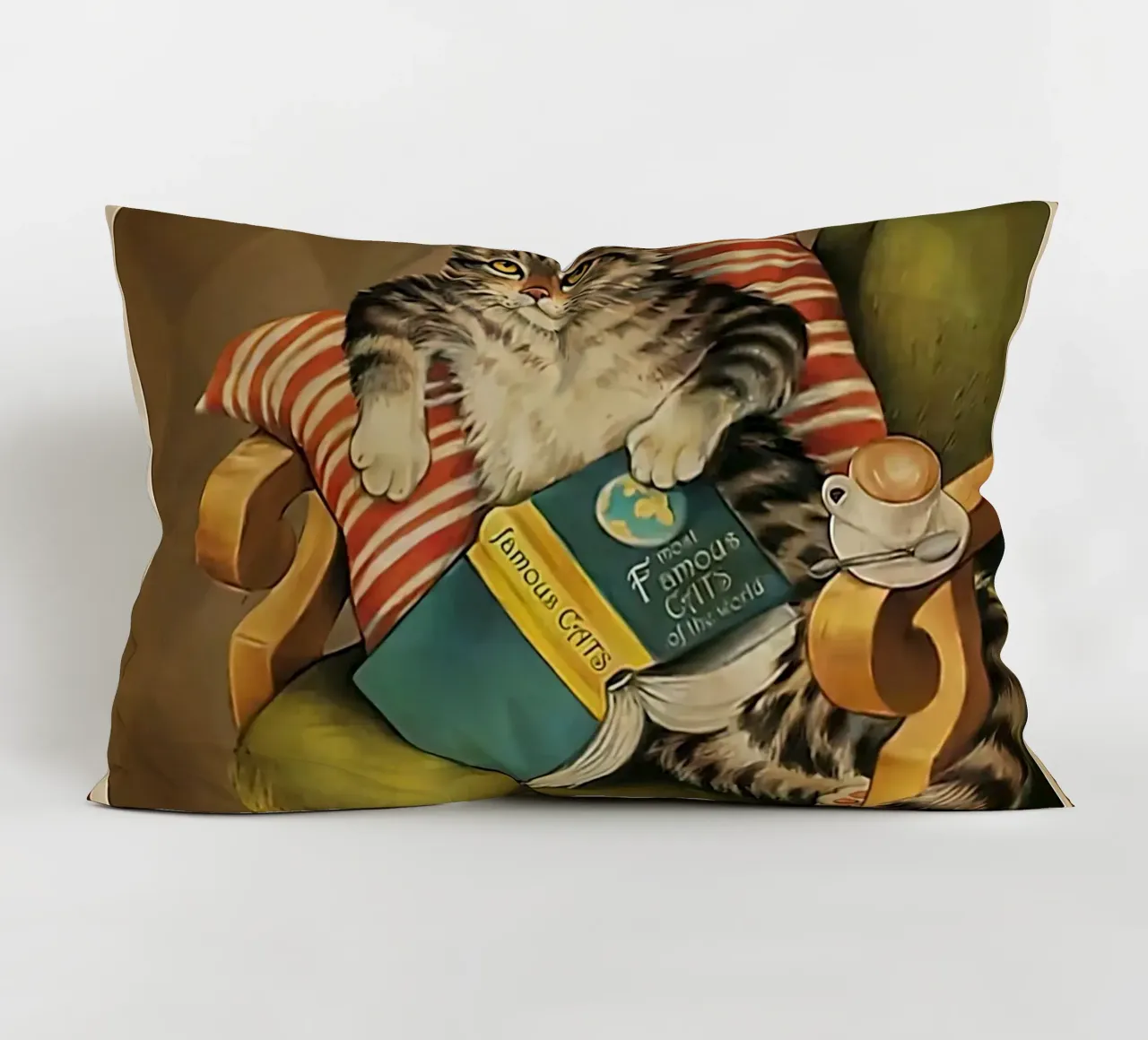 Gatto Questo è quello che faccio Leggere libri cuscino da Aaronshop
