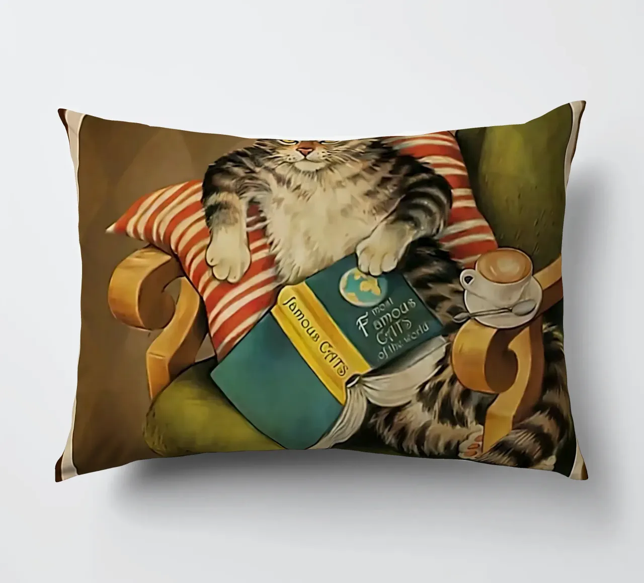 Gatto Questo è quello che faccio Leggere libri cuscino da Aaronshop