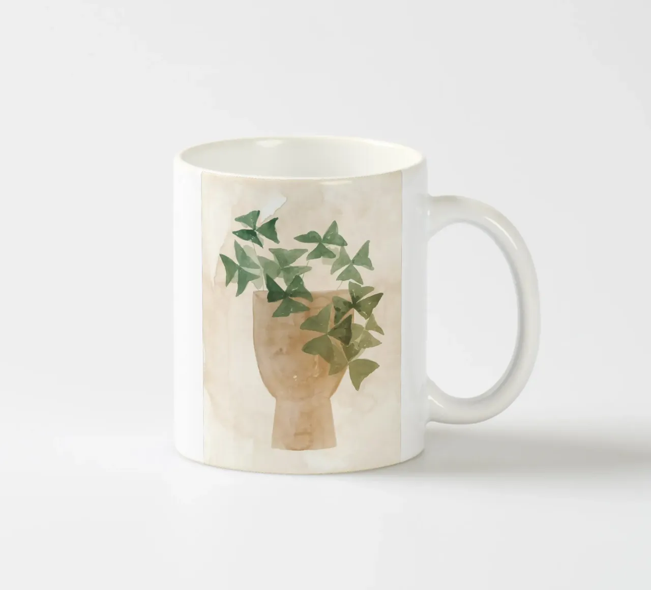 Le piante nº 4 tazza in ceramica da NouveauPrints