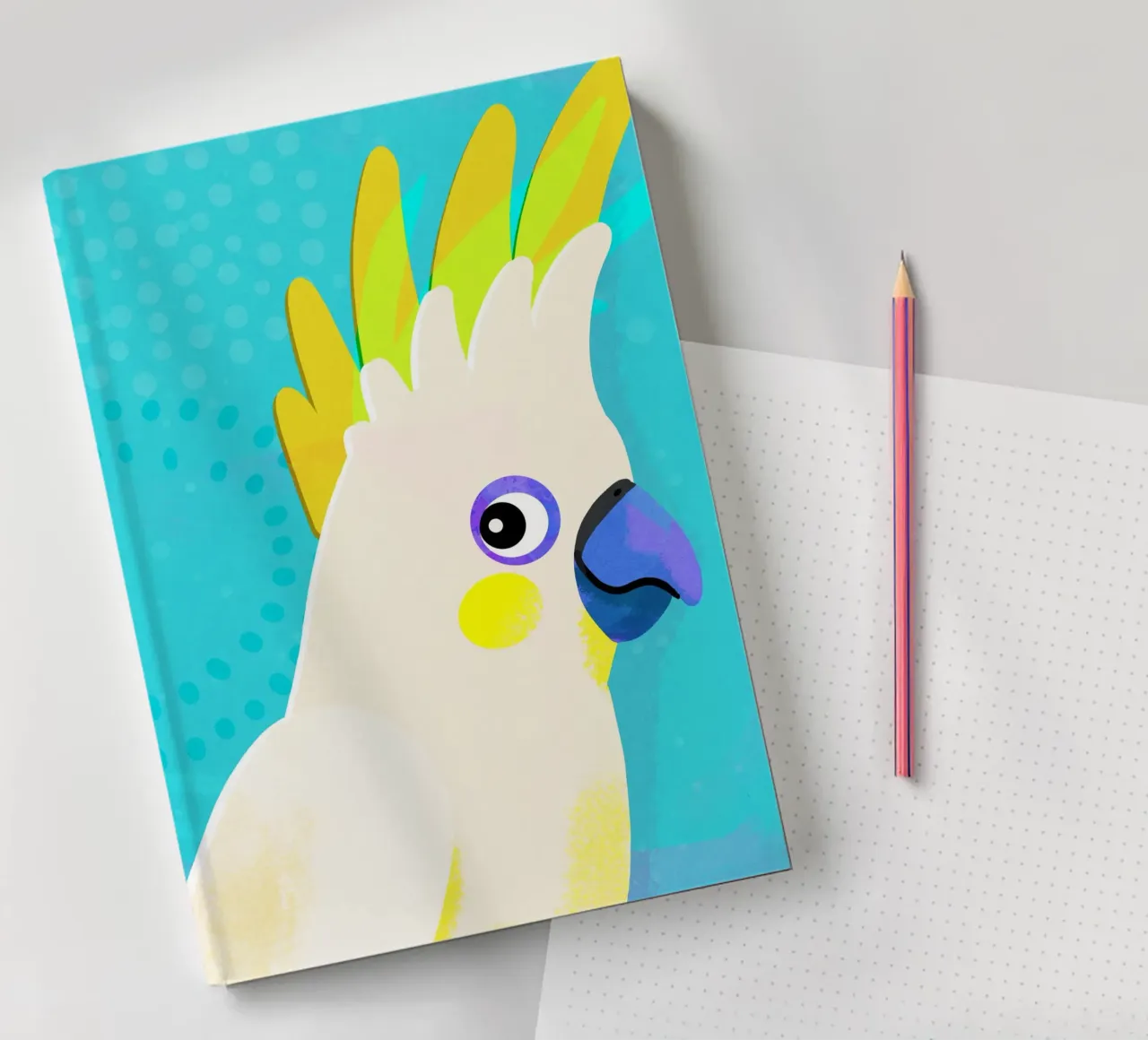 Born to be wild, Kakadu 2 notebook by Julia Reyelt