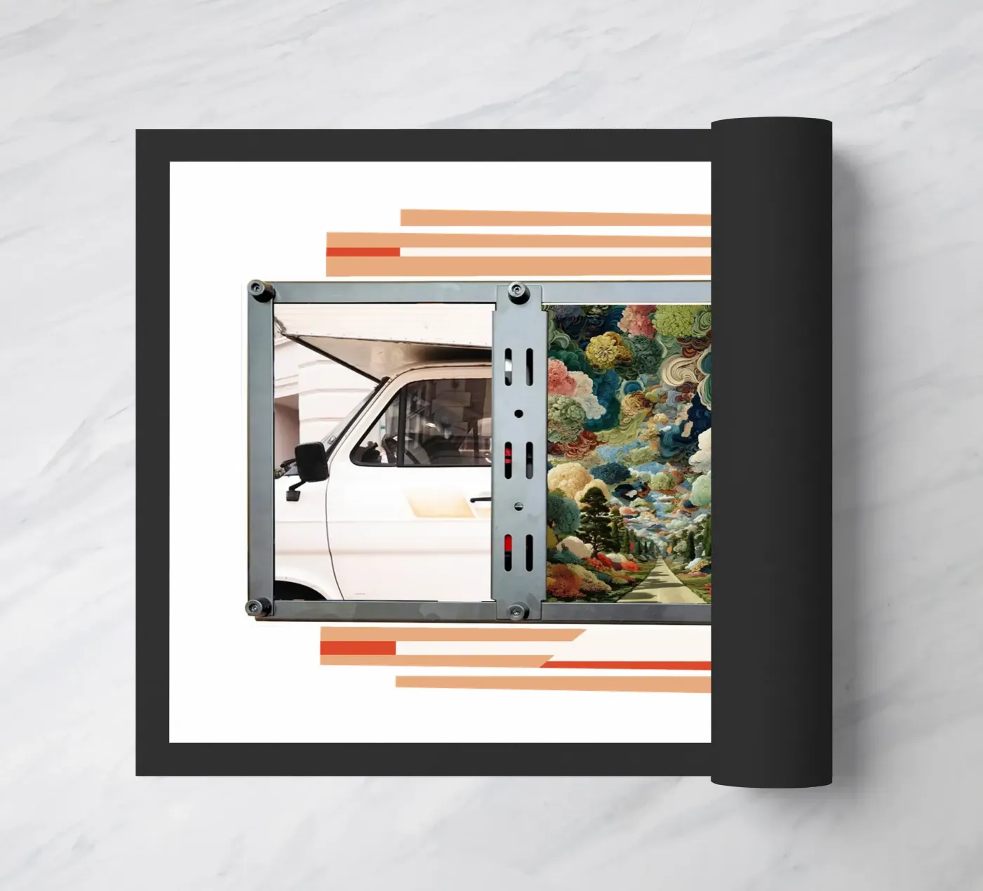 Campervan Fußmatte von fortrart