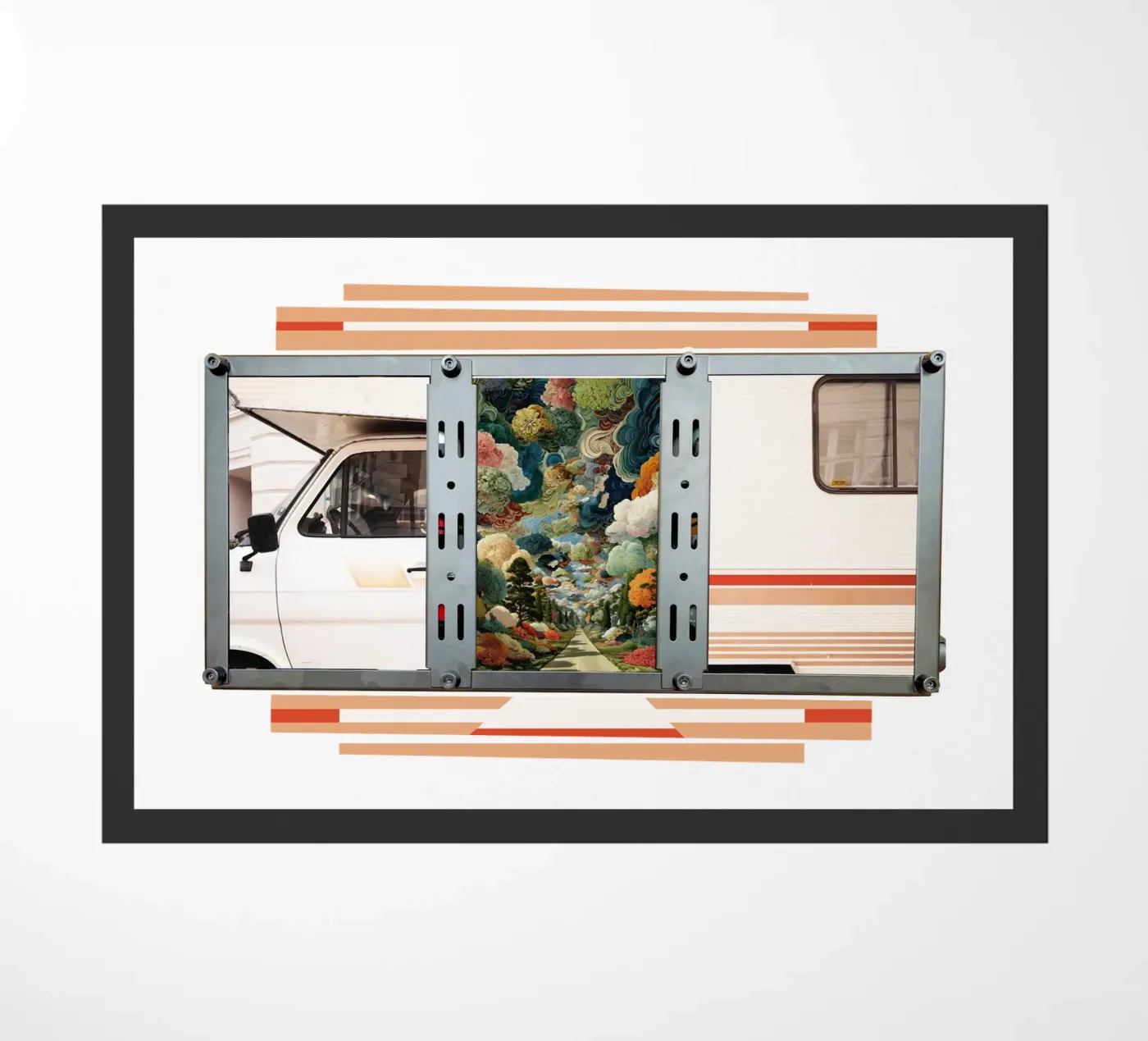 Campervan Fußmatte von fortrart